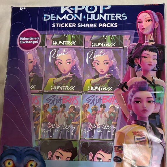k pop demon hunters Huntrix Other - KPOP Demon Hunters Sticker Share Packs - Multicolor